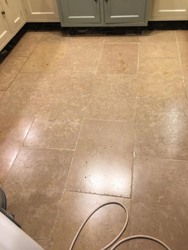 floor cleaned